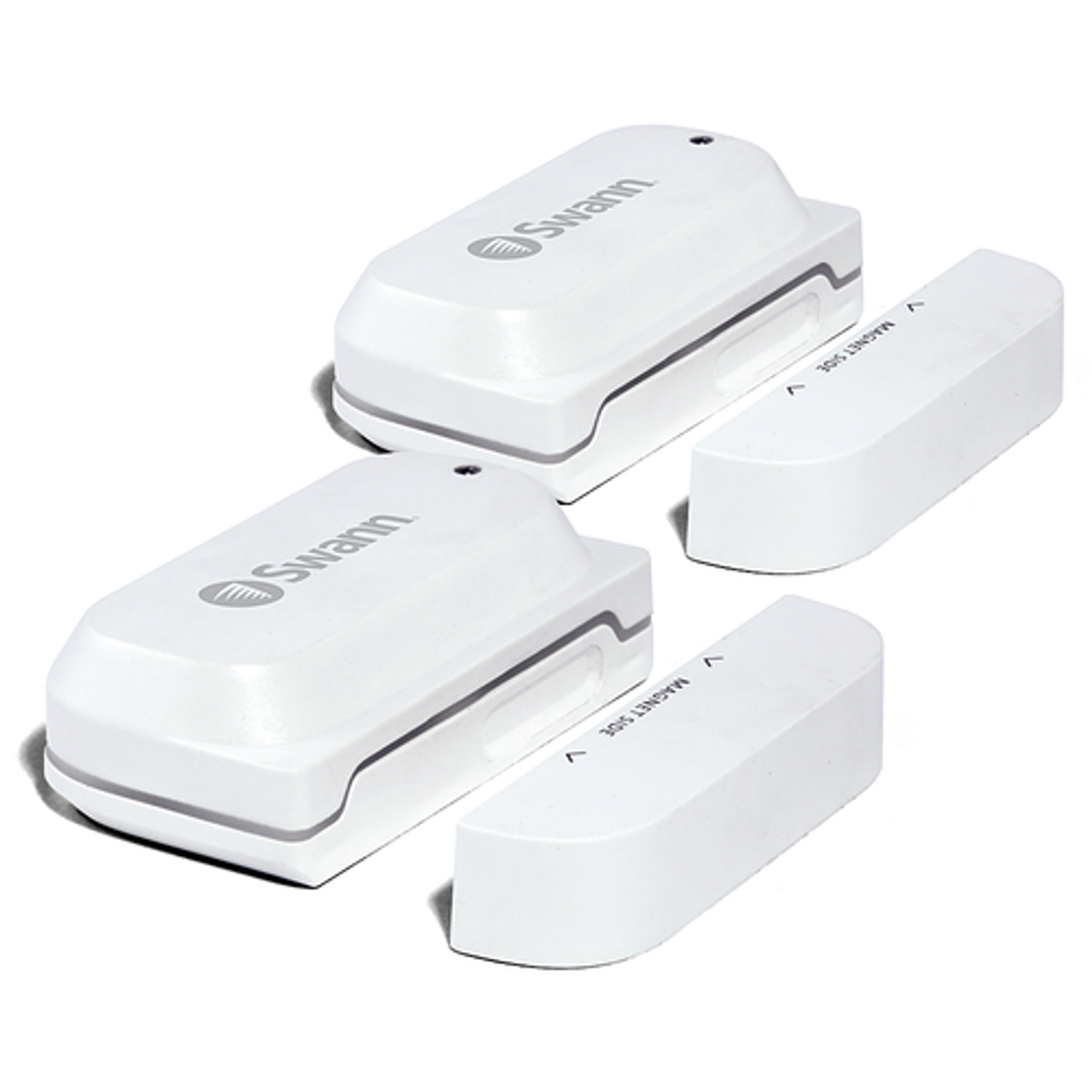 Swann - Window & Door Alert Sensor - Wireless Wi-Fi Connected (2-pack) - White