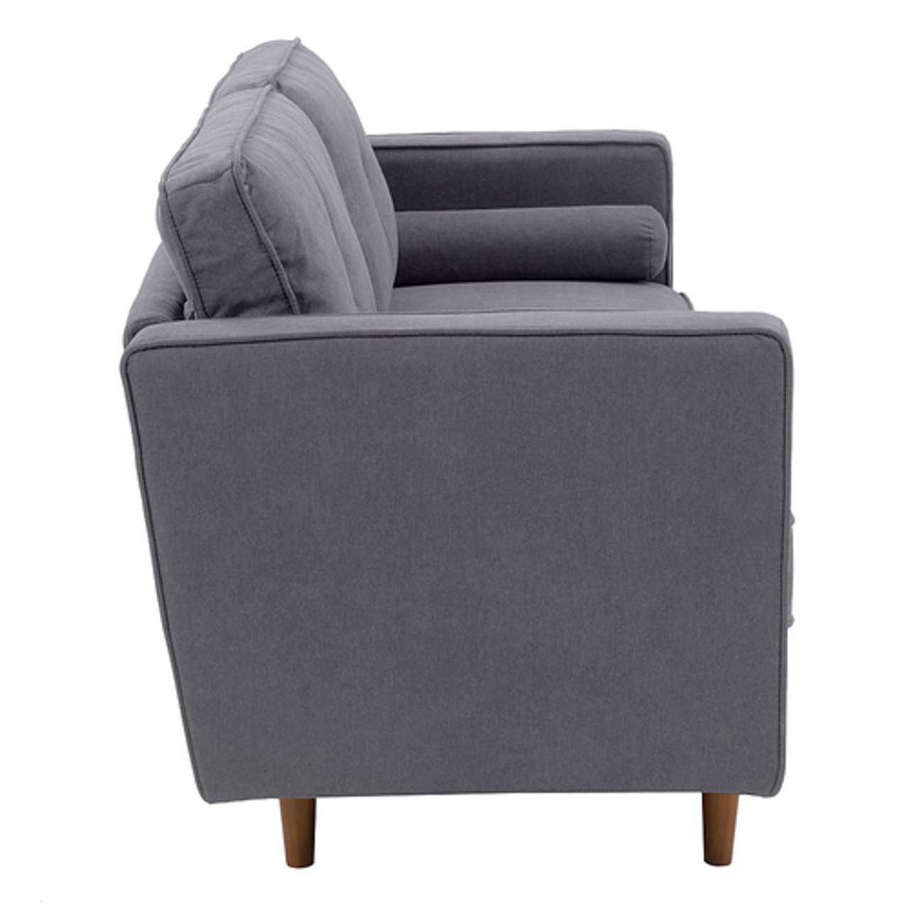CorLiving Mulberry Fabric Upholstered Modern Sofa - Grey