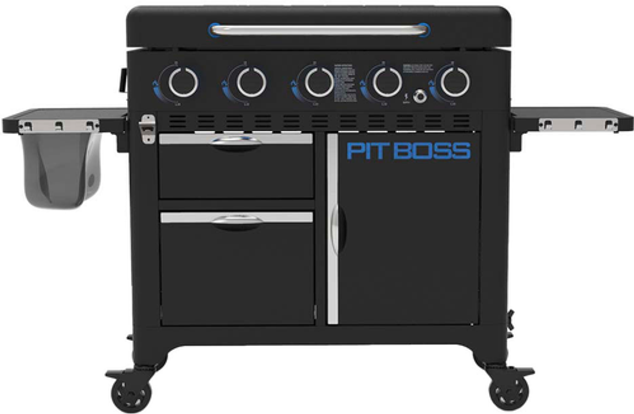 Pit Boss - Ultimate 5 Burner Gas Griddle - Black