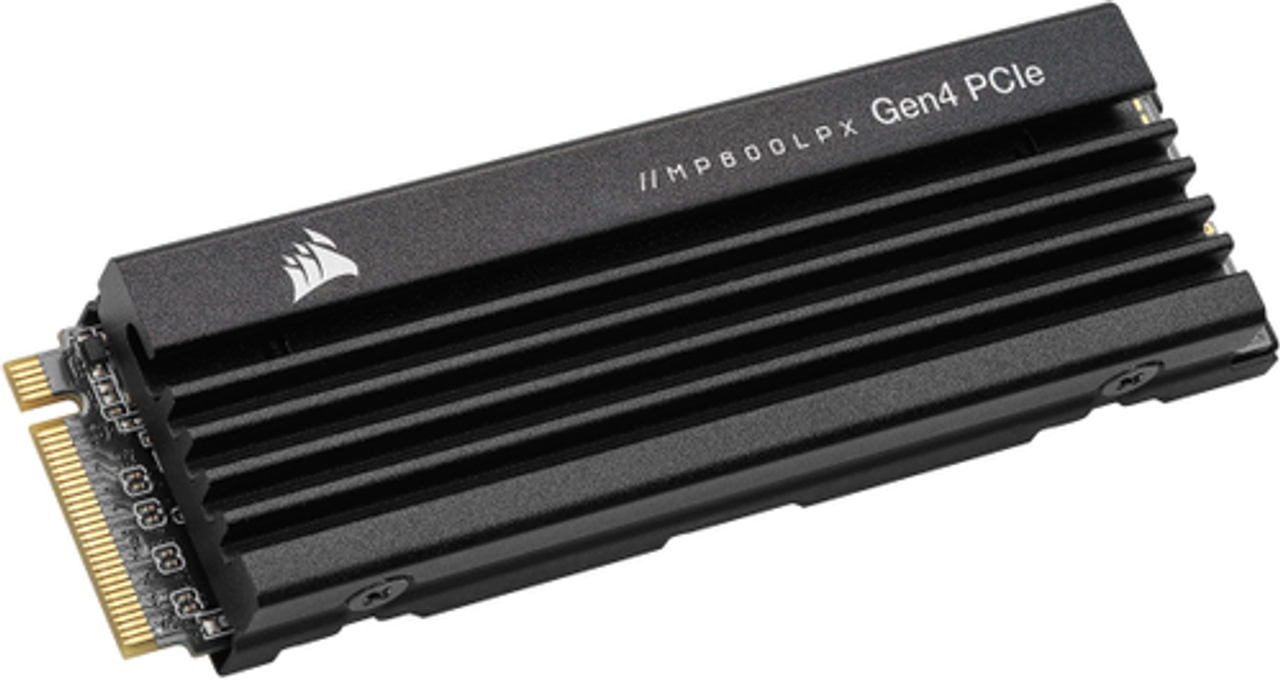 CORSAIR - MP600 PRO LOW PROFILE 2TB Internal PCIe 4 Gen4 x4 NVMe M.2 Solid State Drive for Desktops with Low Profile Heatsink
