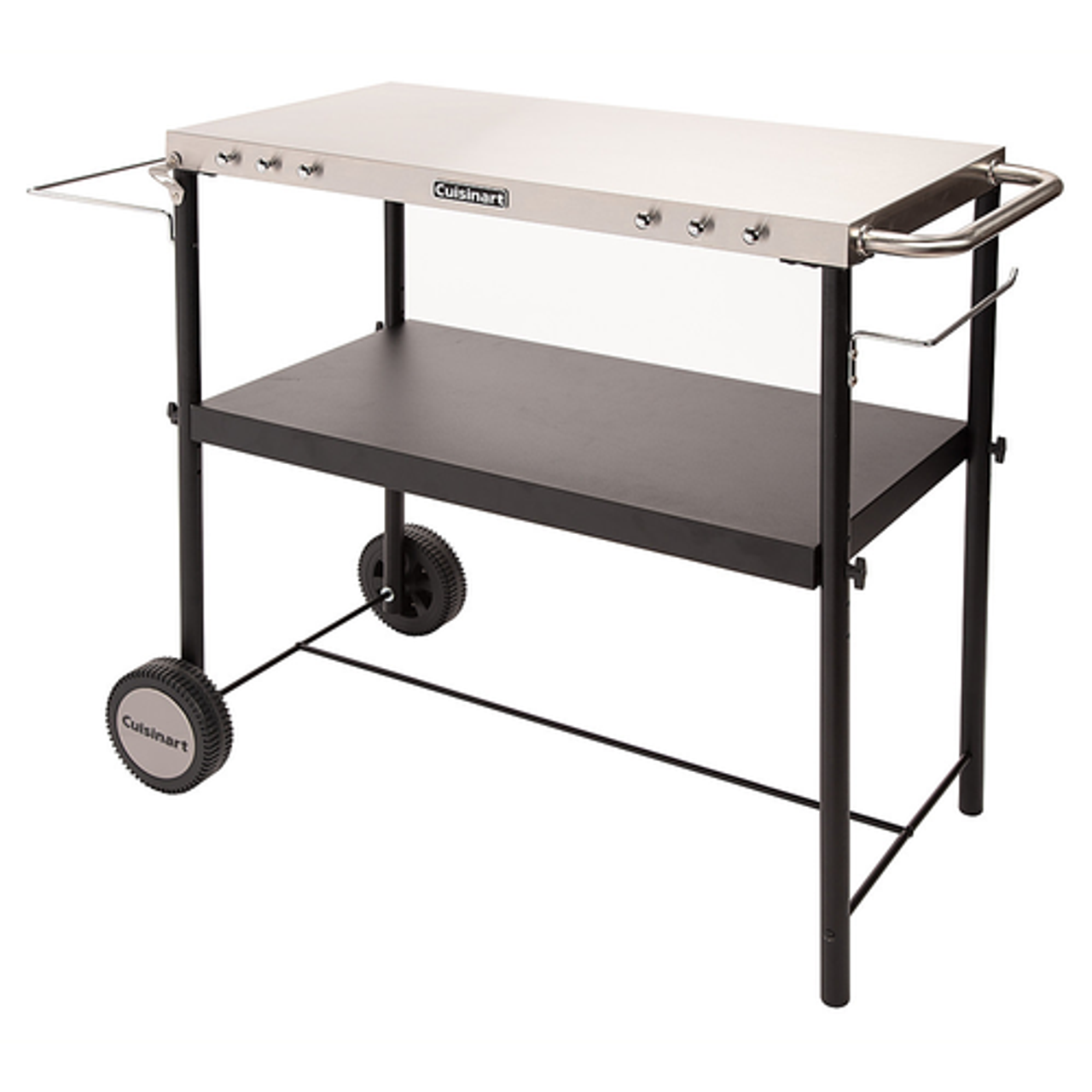 Cuisinart - Outdoor BBQ Prep Cart - Stainless Steel