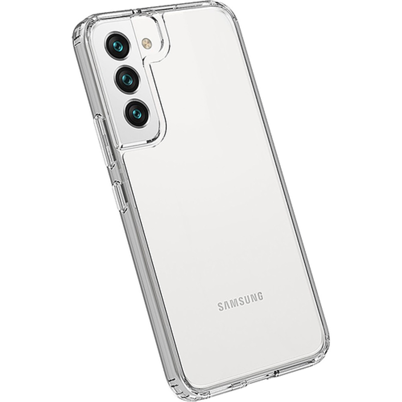 SaharaCase - Hybrid-Flex Hard Shell Case for Samsung Galaxy S22+ - Clear