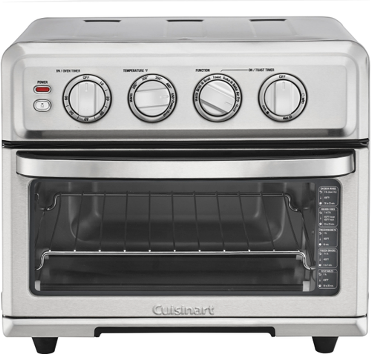 Cuisinart - Air Fryer Toaster Oven with Grill - Stainless Steel