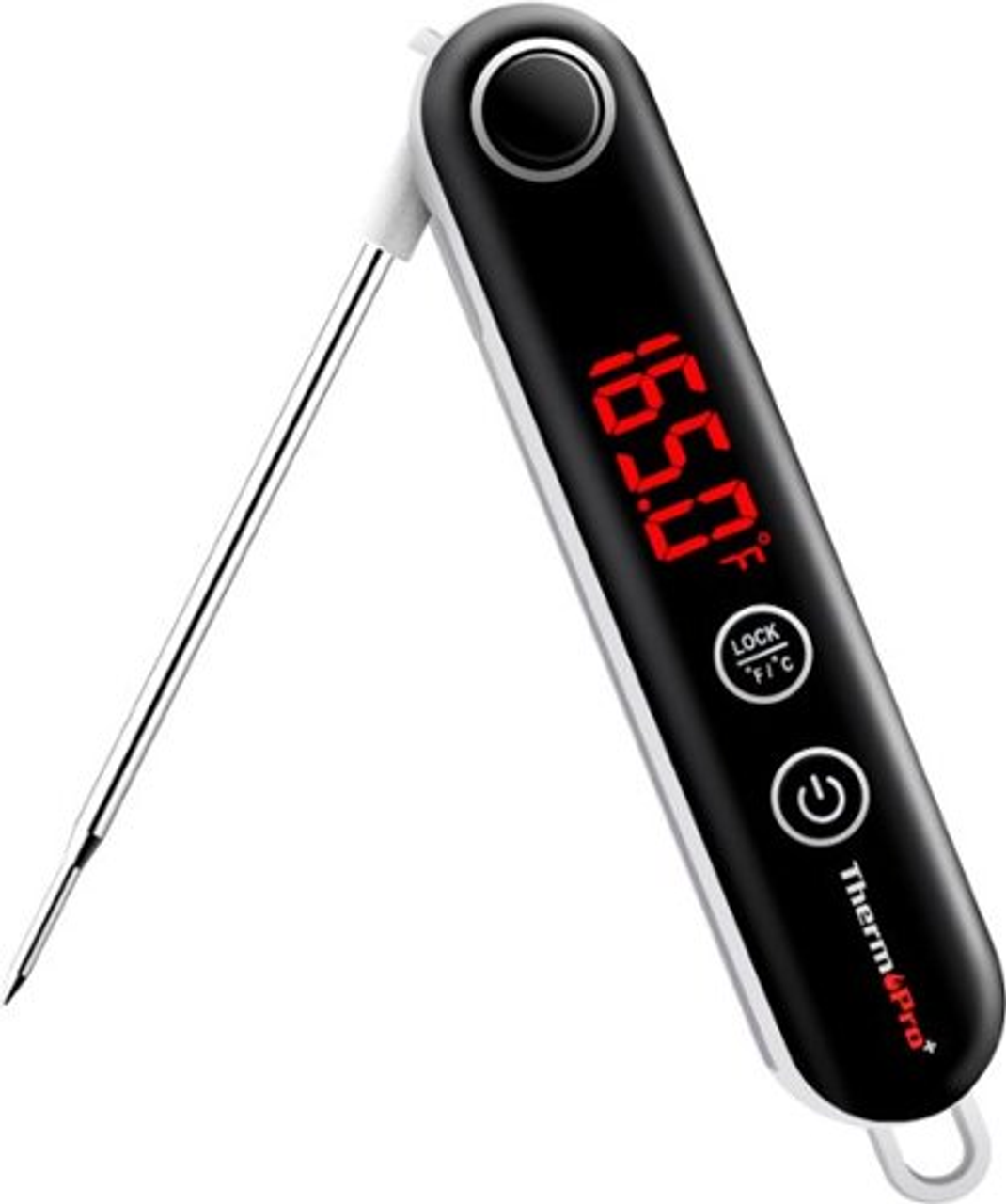 ThermoPro - Ultra Fast Digital Instant Read Meat Thermometer - Red