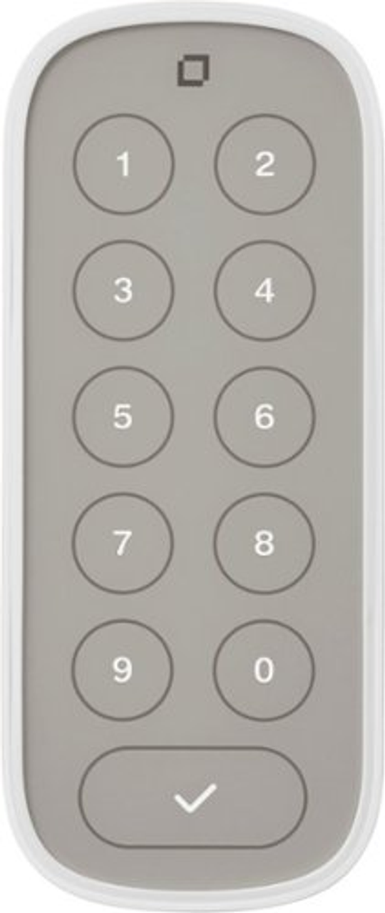 Keypad for Level Locks - White