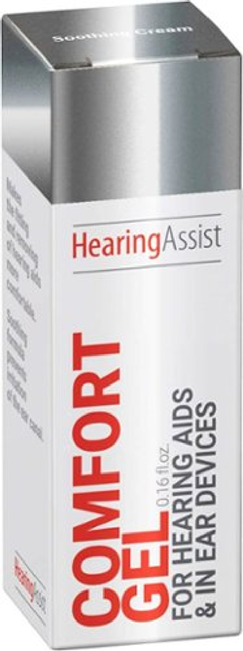 Hearing Assist Comfort Gel Cream Lotion with Frankincense, 0.16 fl oz - White