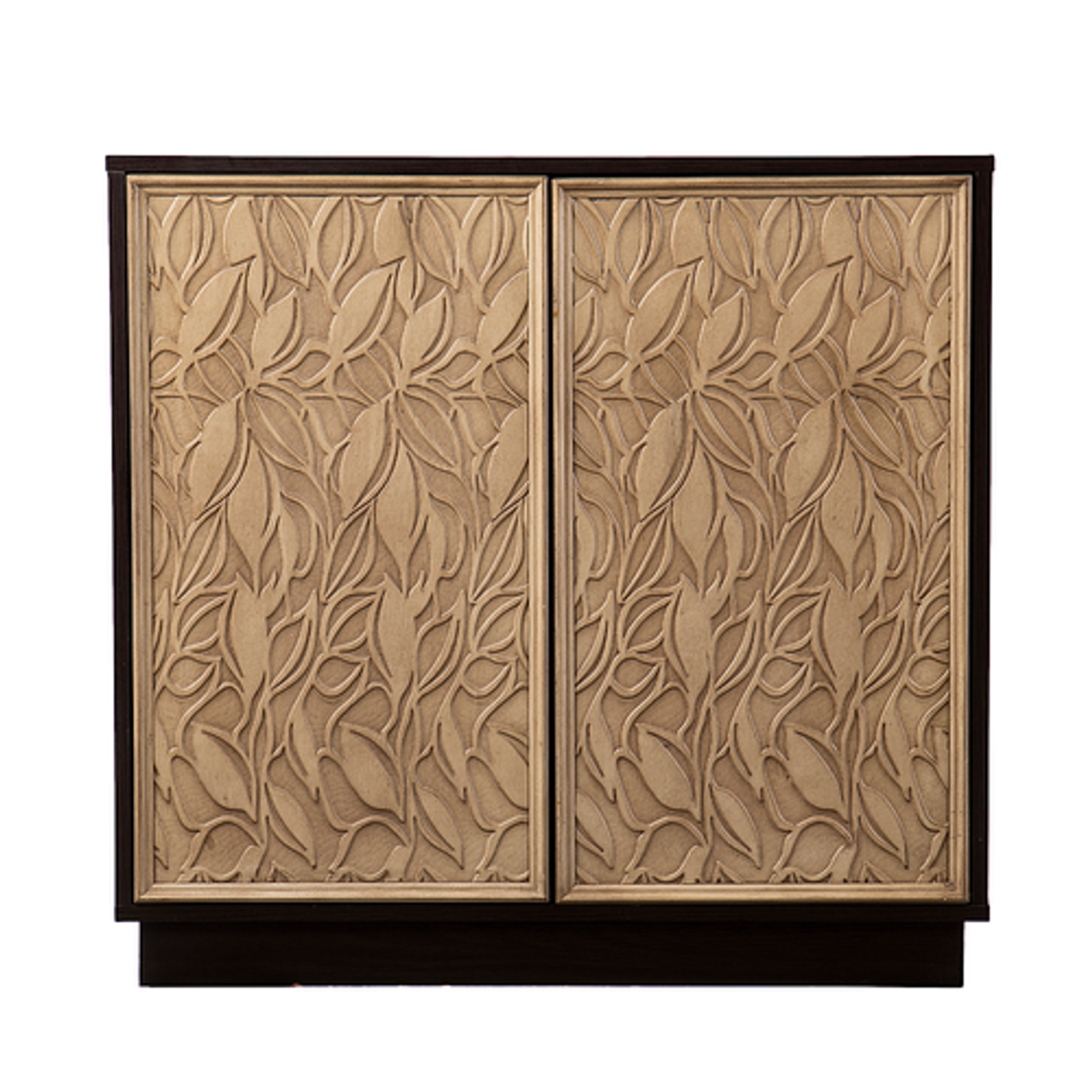 Southern Enterprises - Edgevale Anywhere Accent Cabinet - Brown and cream finish