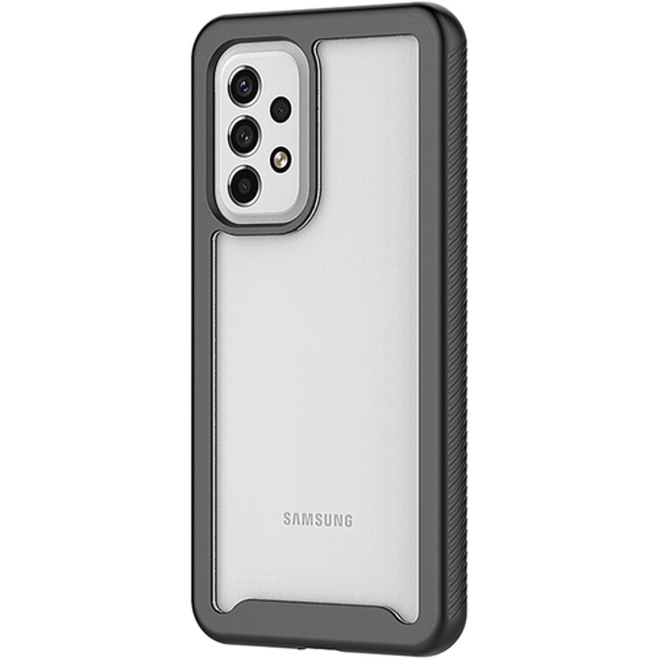 SaharaCase - GRIP Series Case for Samsung Galaxy A53 5G - Black/Clear
