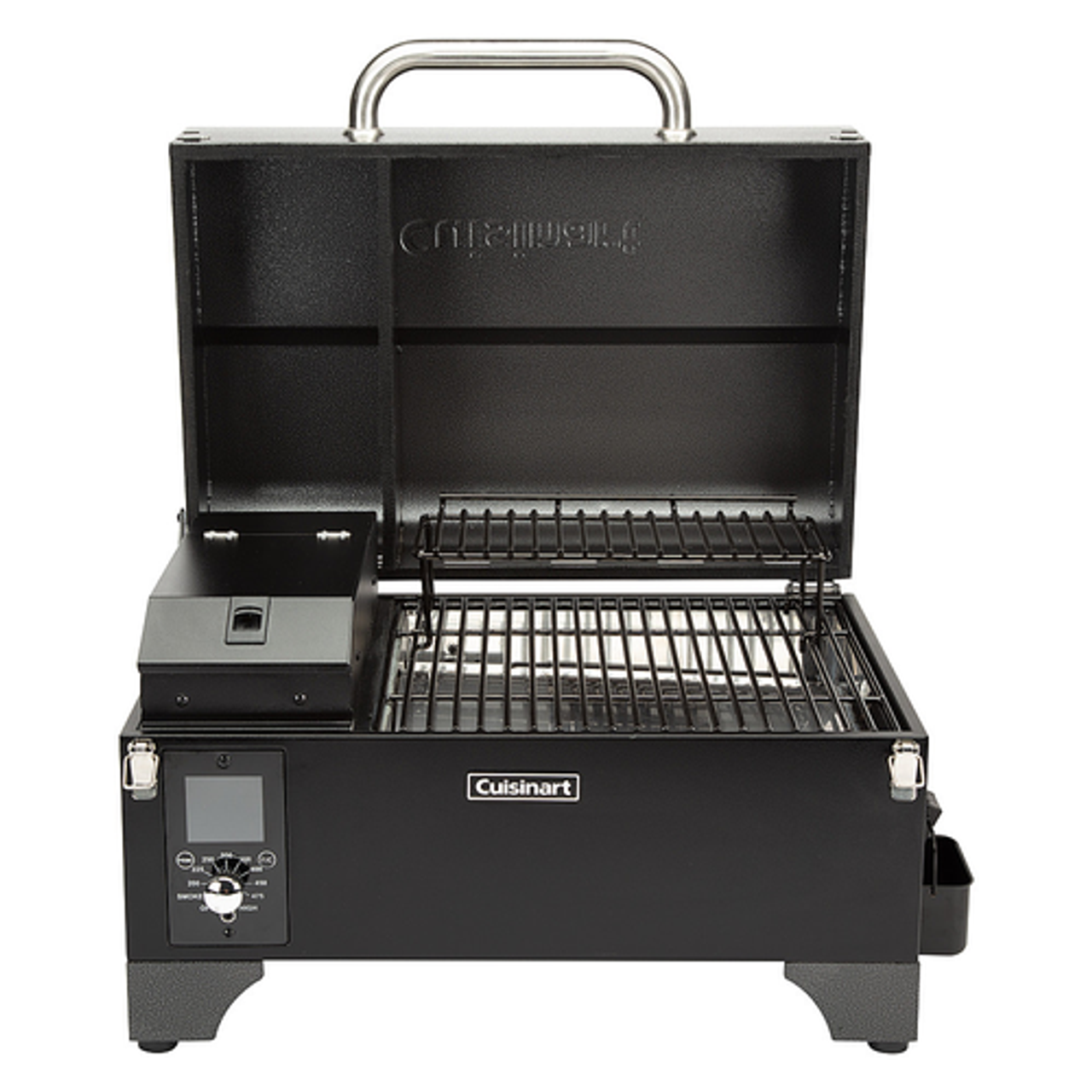 Cuisinart - Portable Wood Pellet Grill and Smoker - Black