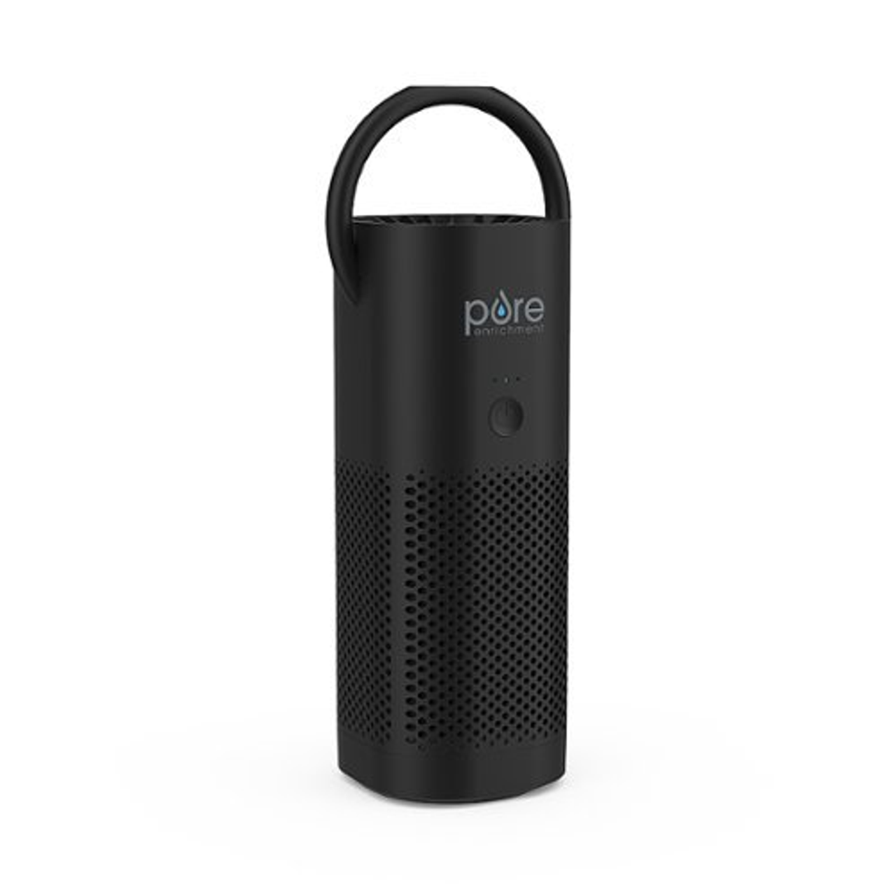 Pure Enrichment True HEPA Small & Portable Air Purifier for On-The-Go Use - Black - Black