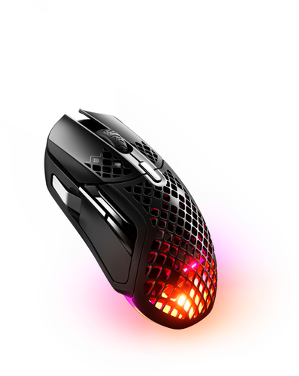 SteelSeries - Aerox 5 Wireless Optical Gaming Mouse with Ultra Lightweight Design - Black