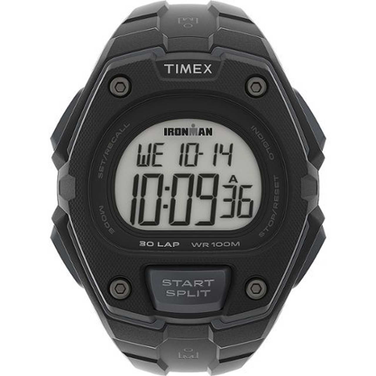 TIMEX Men's IRONMAN Classic 30 Oversized 45mm Watch - Black