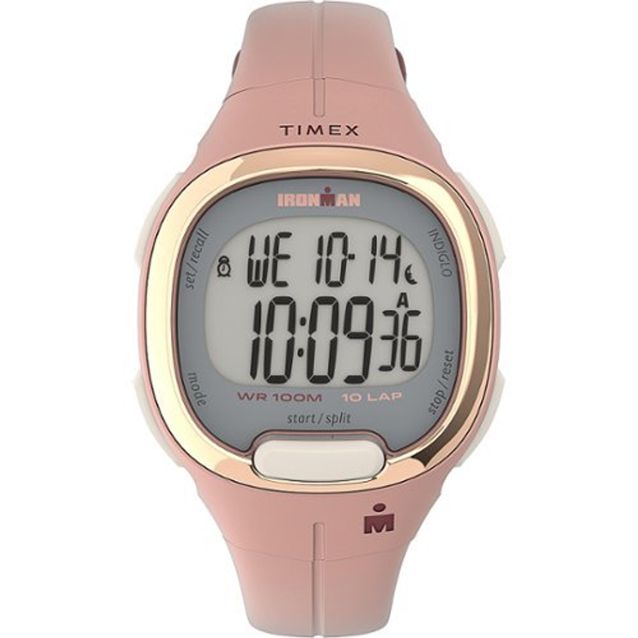 TIMEX Women's IRONMAN Transit 33mm Watch - Pink/Rose Gold-Tone