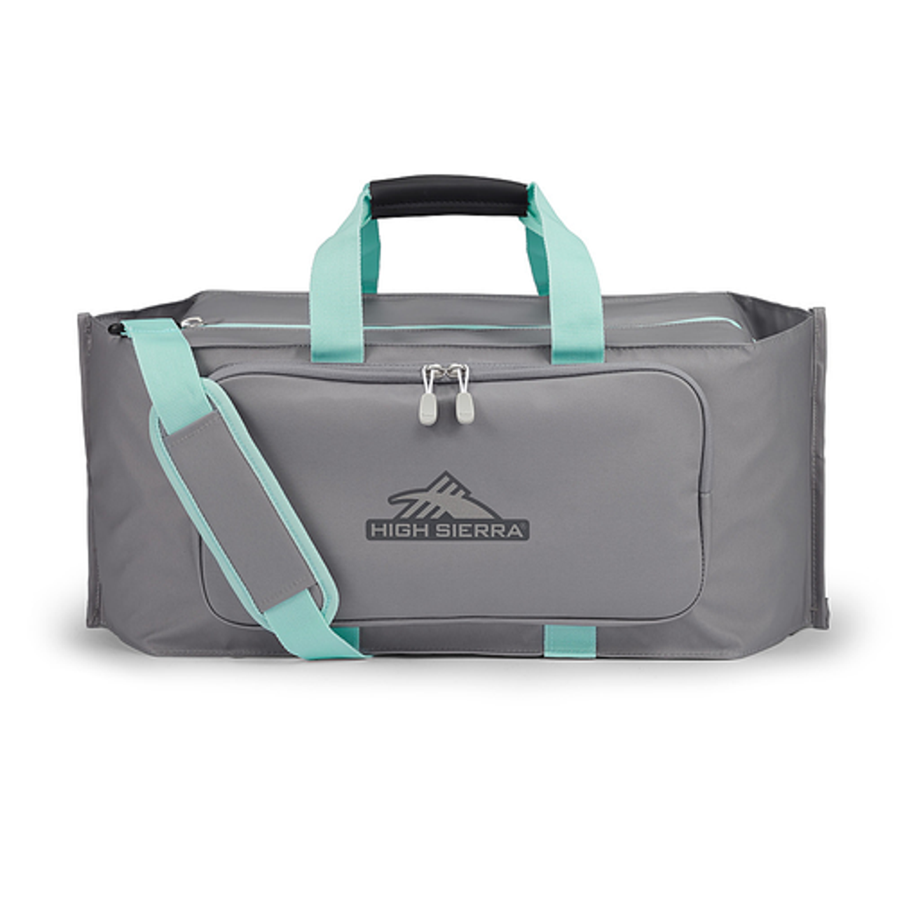 High Sierra - Beach N Chill Cooler Duffel - STEEL GREY/BLUE HAZE