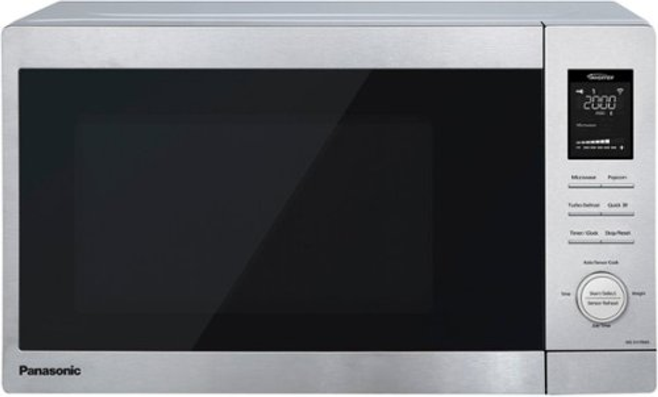 Panasonic - Smart Countertop Microwave Oven, Alexa Compatible 1200 Watt 1.4 cu ft, with Inverter Technology - NN-SV79MS - Stainless steel