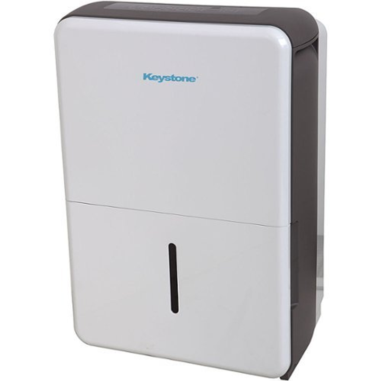 Keystone - 22 Pint Dehumidifier | LED Display | 24H Timer | Auto Shut-Off | For Rooms up to 1,500 Sq. Ft - White