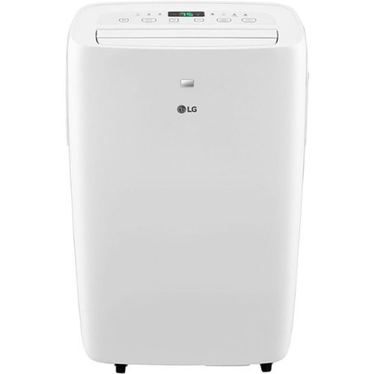 LG - 7,000 BTU (DOE) / 10,000 BTU (ASHRAE) Portable Air Conditioner, Window Installation Kit Included - White