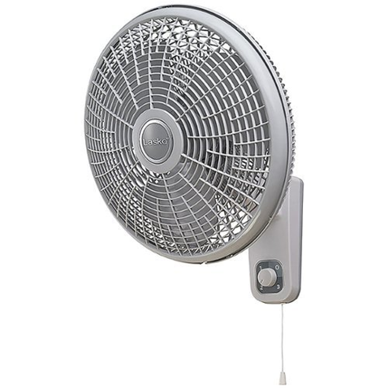 Lasko - 16" Oscillating Wall Mount Fan with Anti-Rust Grills