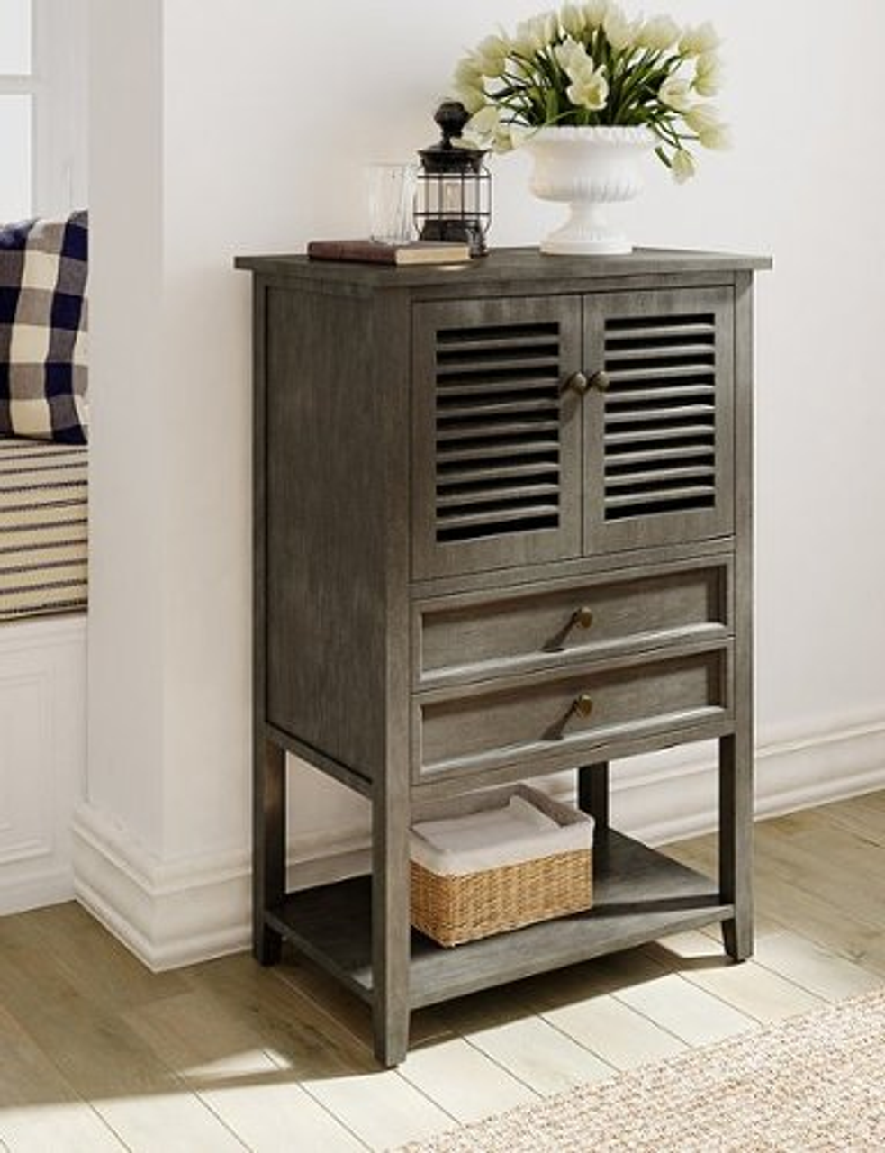 Finch Webster Storage Cabinet - Dark Gray