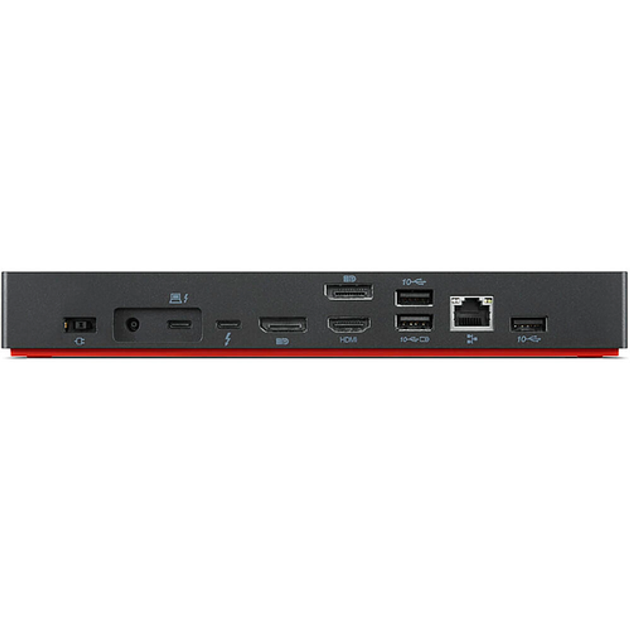 Lenovo - ThinkPad Universal Thunderbolt 4 Docking Station - Black