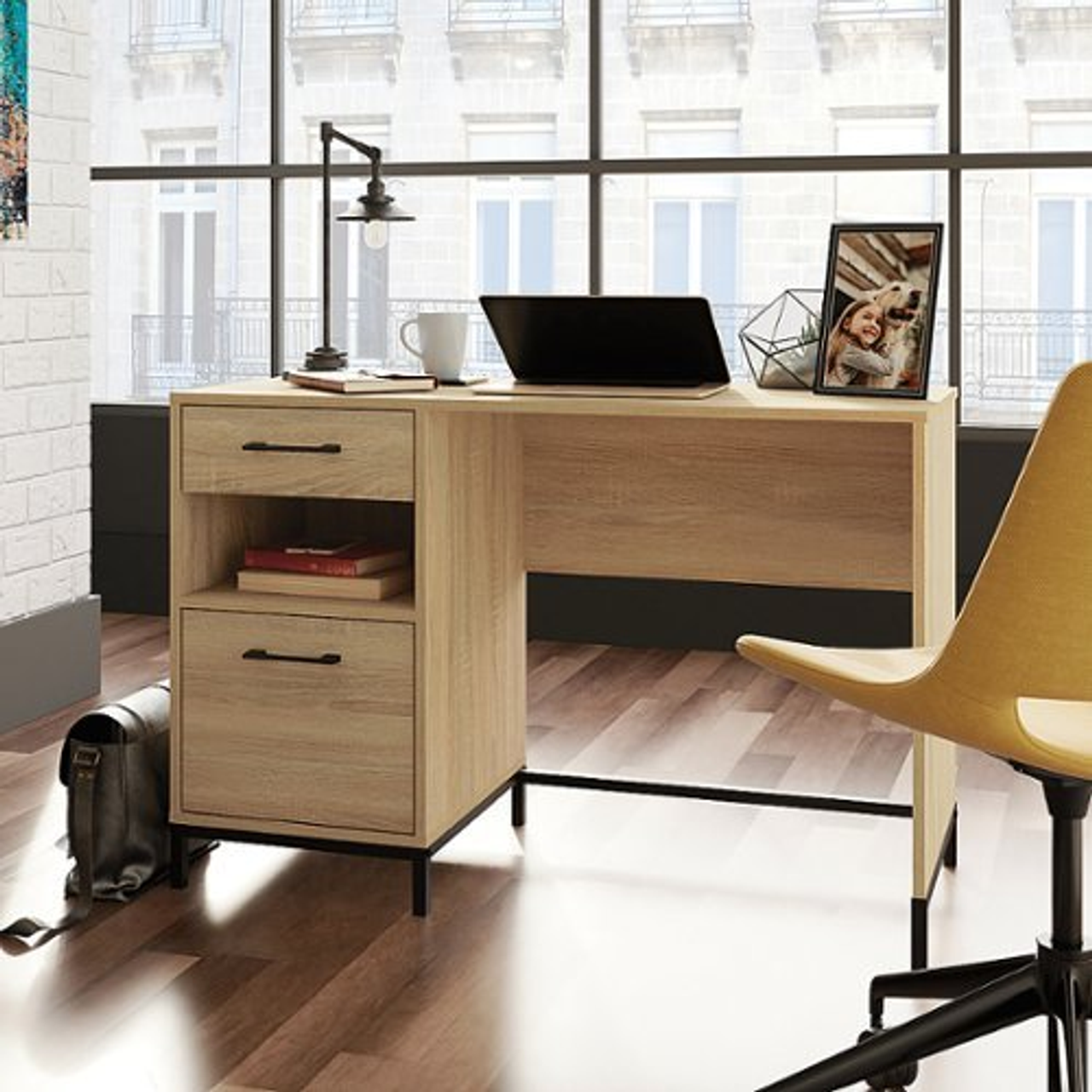 Sauder - North Avenue Home Office Desk - Charter Oak