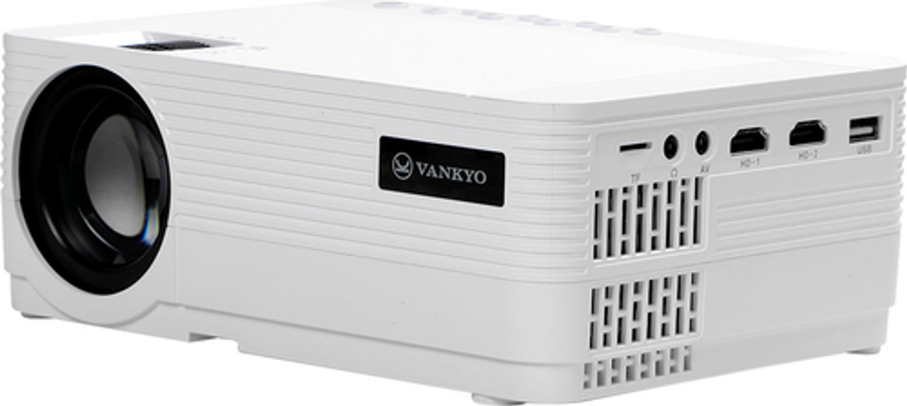 Vankyo - Leisure 470 Pro Native 1080P Projector, Full HD 5G Wireless Mini Projector - White