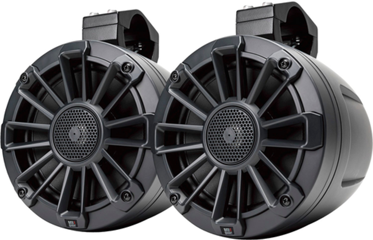 MB Quart - Nautic Premium 6.5" Wake Tower Speakers (Pair) - Black