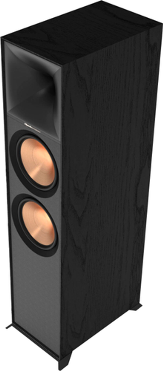 Klipsch - Next Gen Reference Premiere Series Dual 8" 600-Watt Passive 2-Way Floor Speaker (Each) - Black