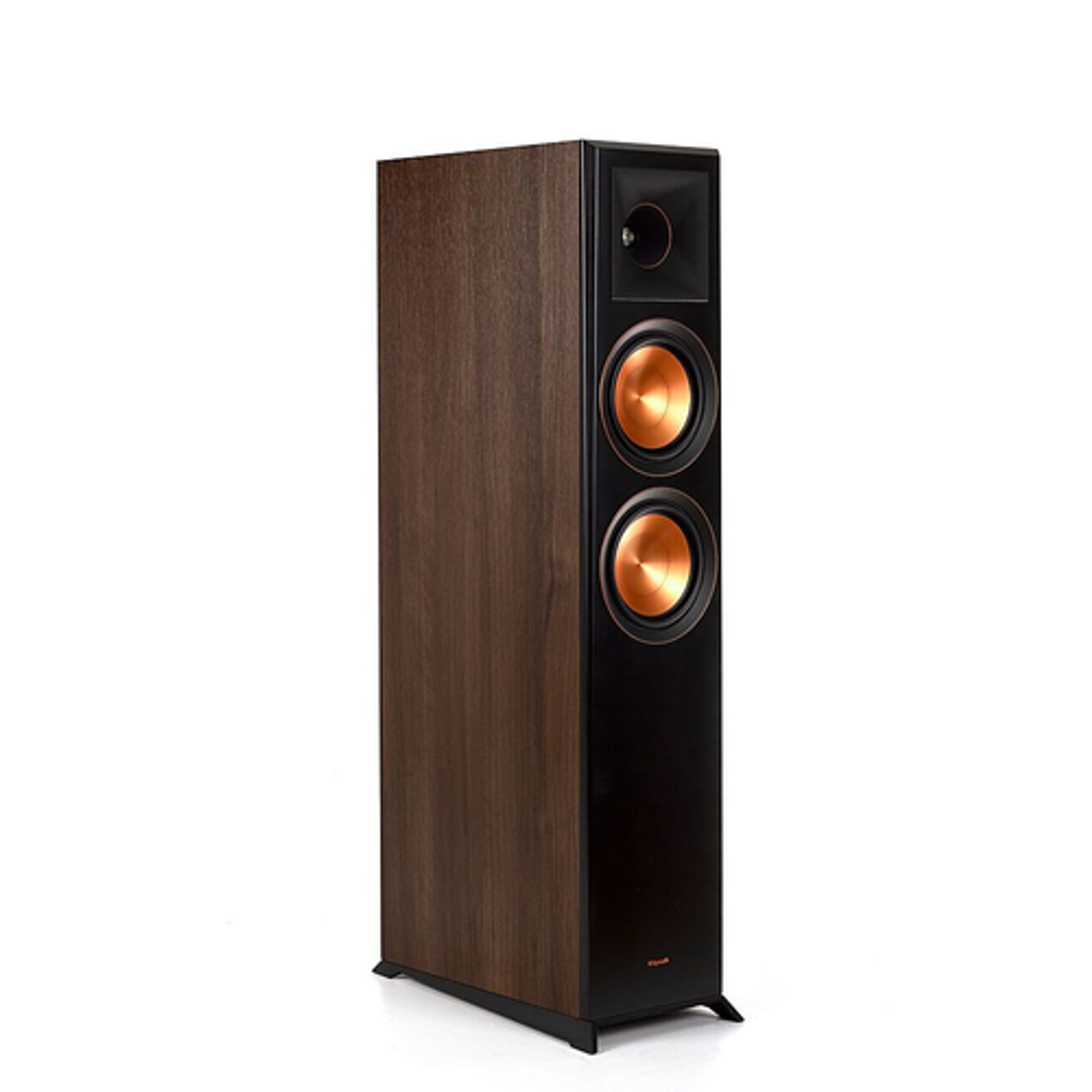 Klipsch - Reference Premiere Dual 6.5" 500-Watt Passive 2-Way Floor Speaker (Each) - Walnut