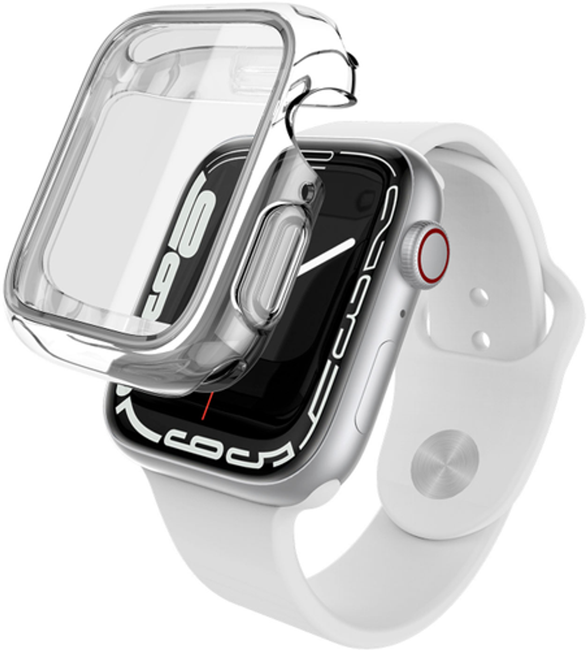 Raptic 360x for 41mm Apple Watch Series 7 - Clear