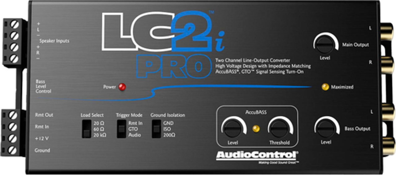 AudioControl - LC2i PRO - Black