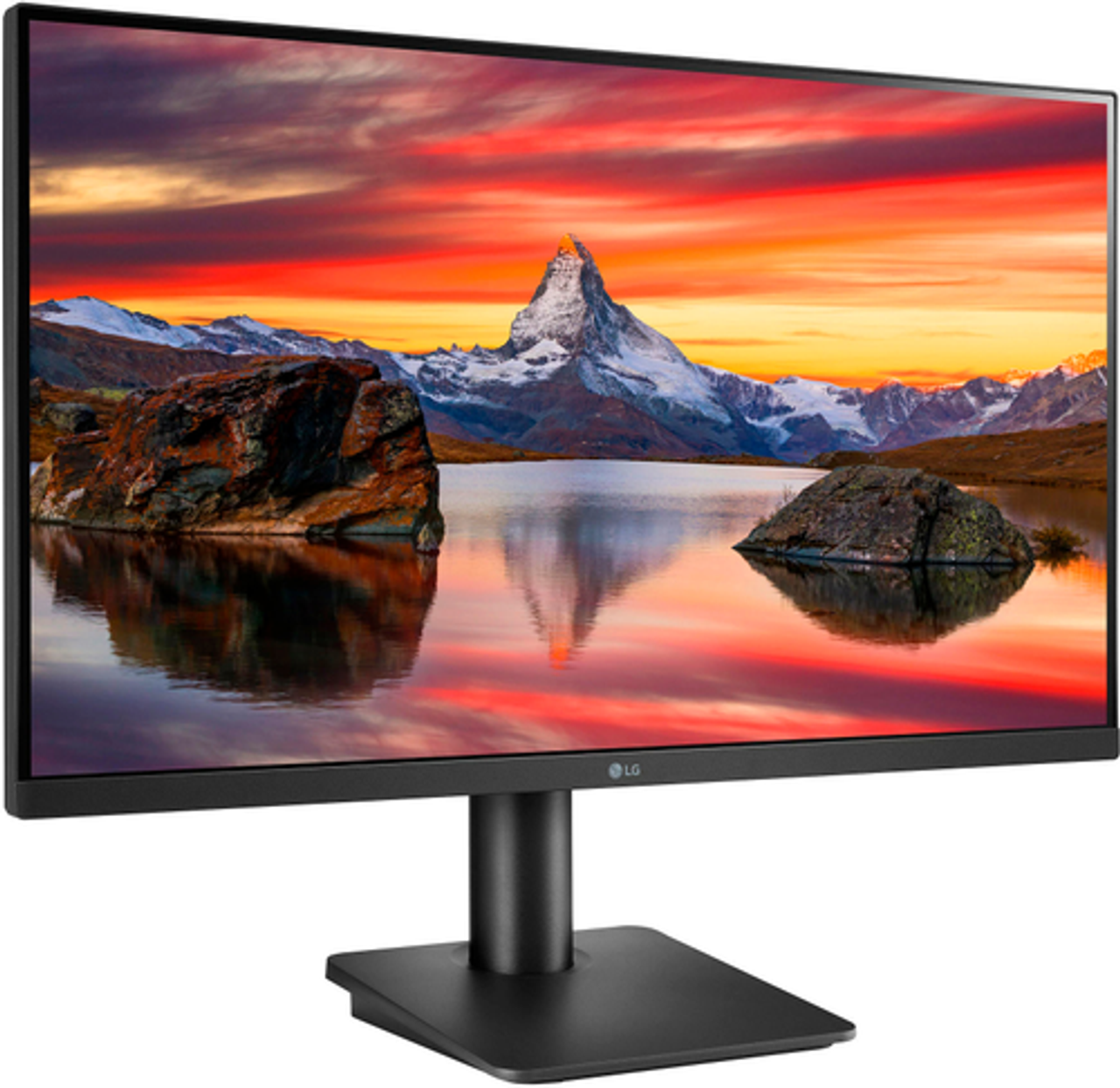 LG - 27” Full HD IPS Monitor with AMD FreeSync - Black