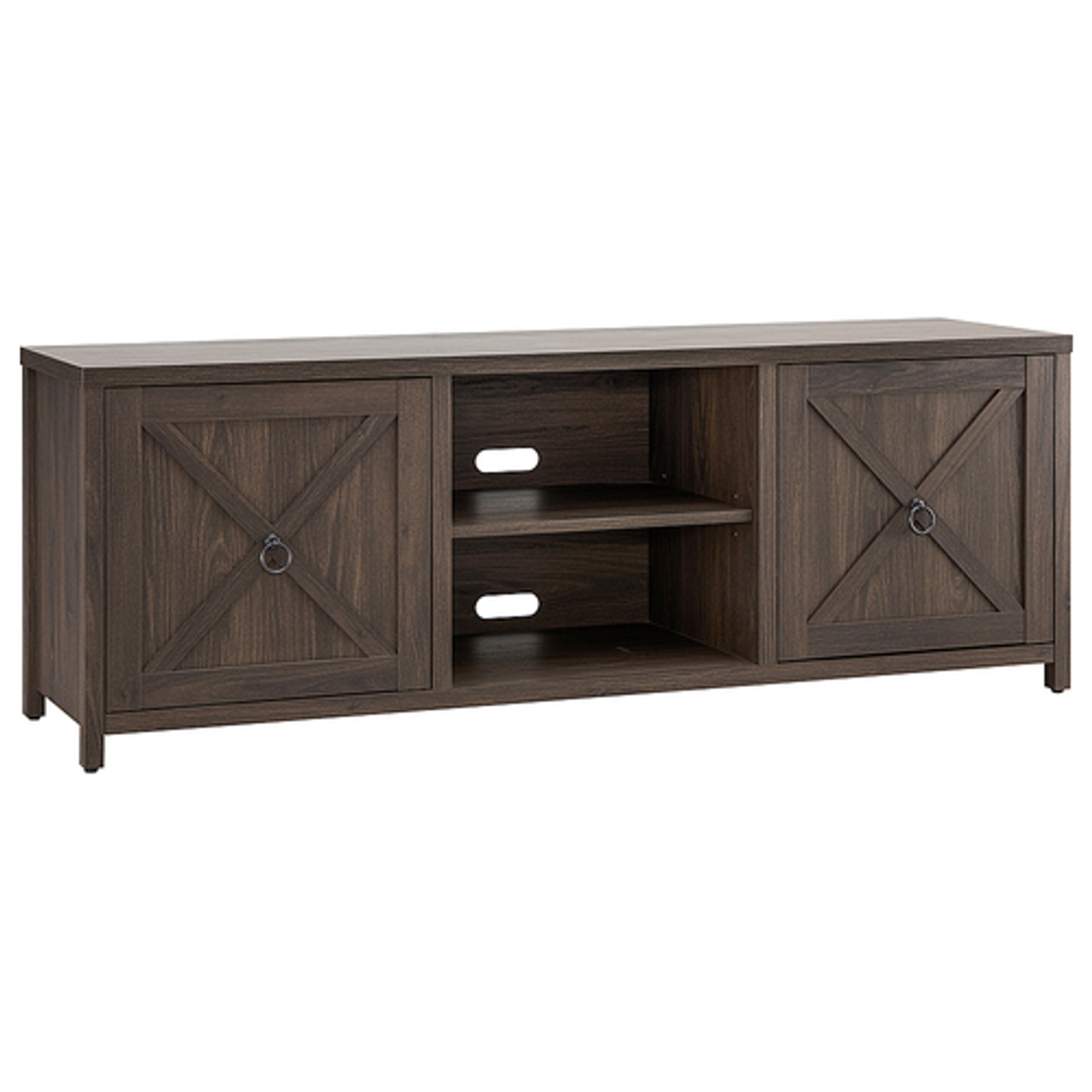 Camden&Wells - Granger TV Stand for TVs up to 80" - Alder Brown