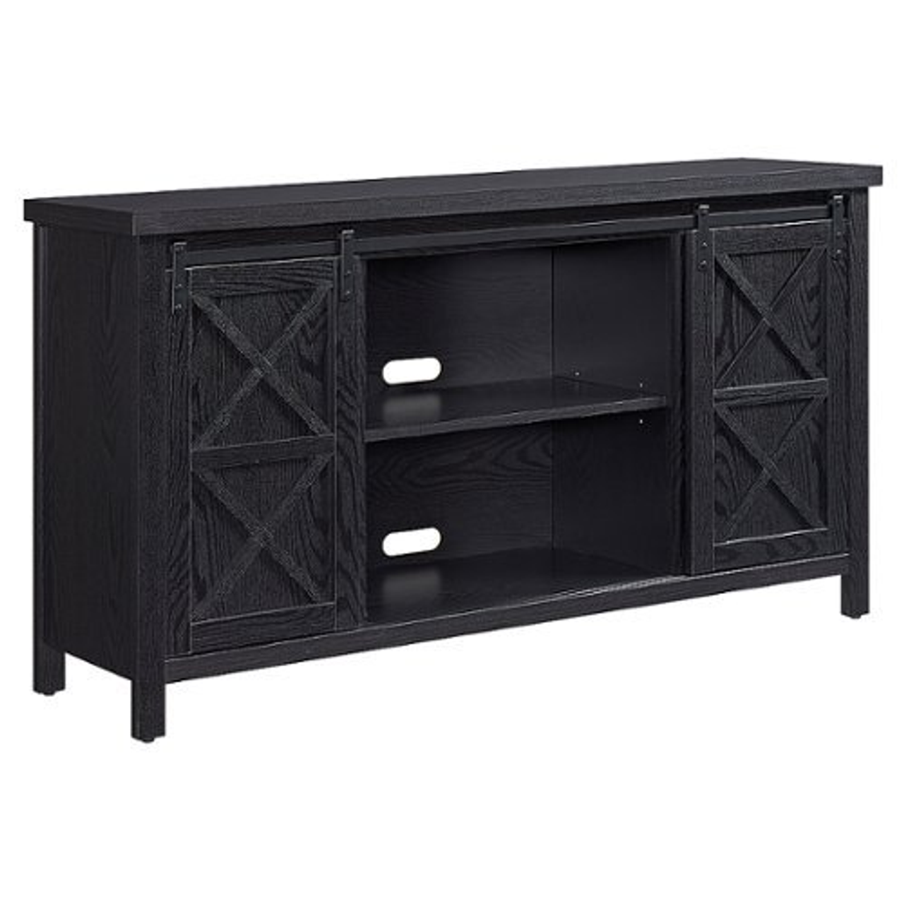 Camden&Wells - Elmwood TV Stand for TVs up to 65" - Black Grain