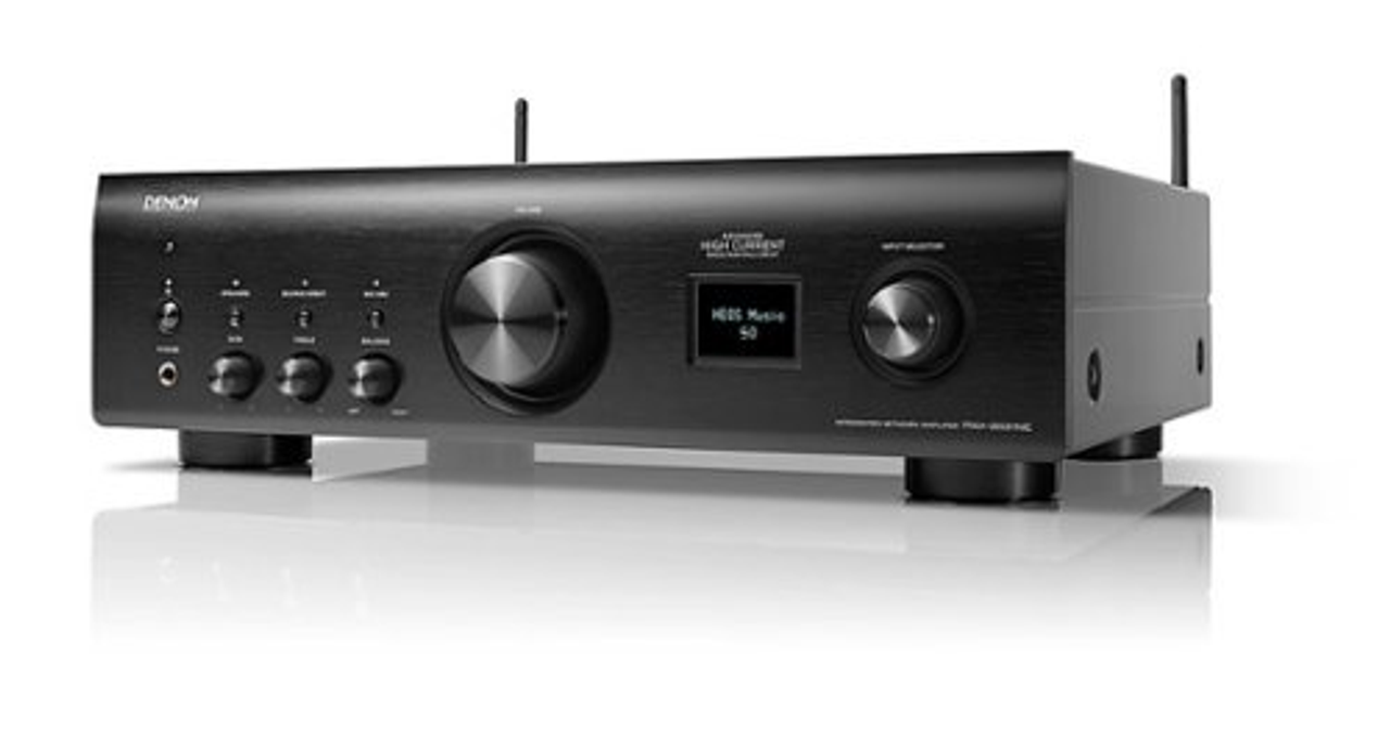 Denon Electronics - Integrated Amplifier (85W x 2), Built-In HEOS, Bluetooth & AirPlay 2, Alexa Voice Control, MC/MM Phono Input - Black