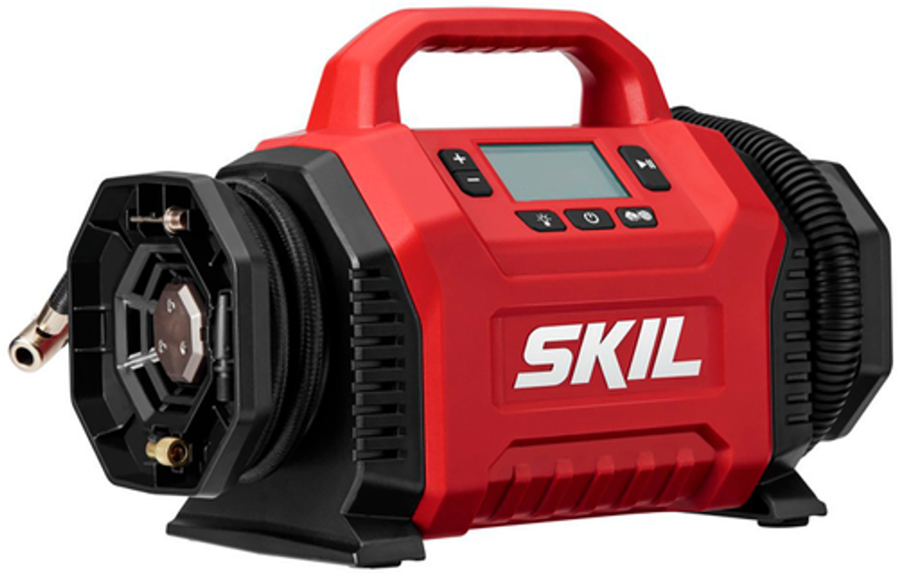 SKIL PWRCORE 20 20-Volt Inflator - Tool Only - Red/Black