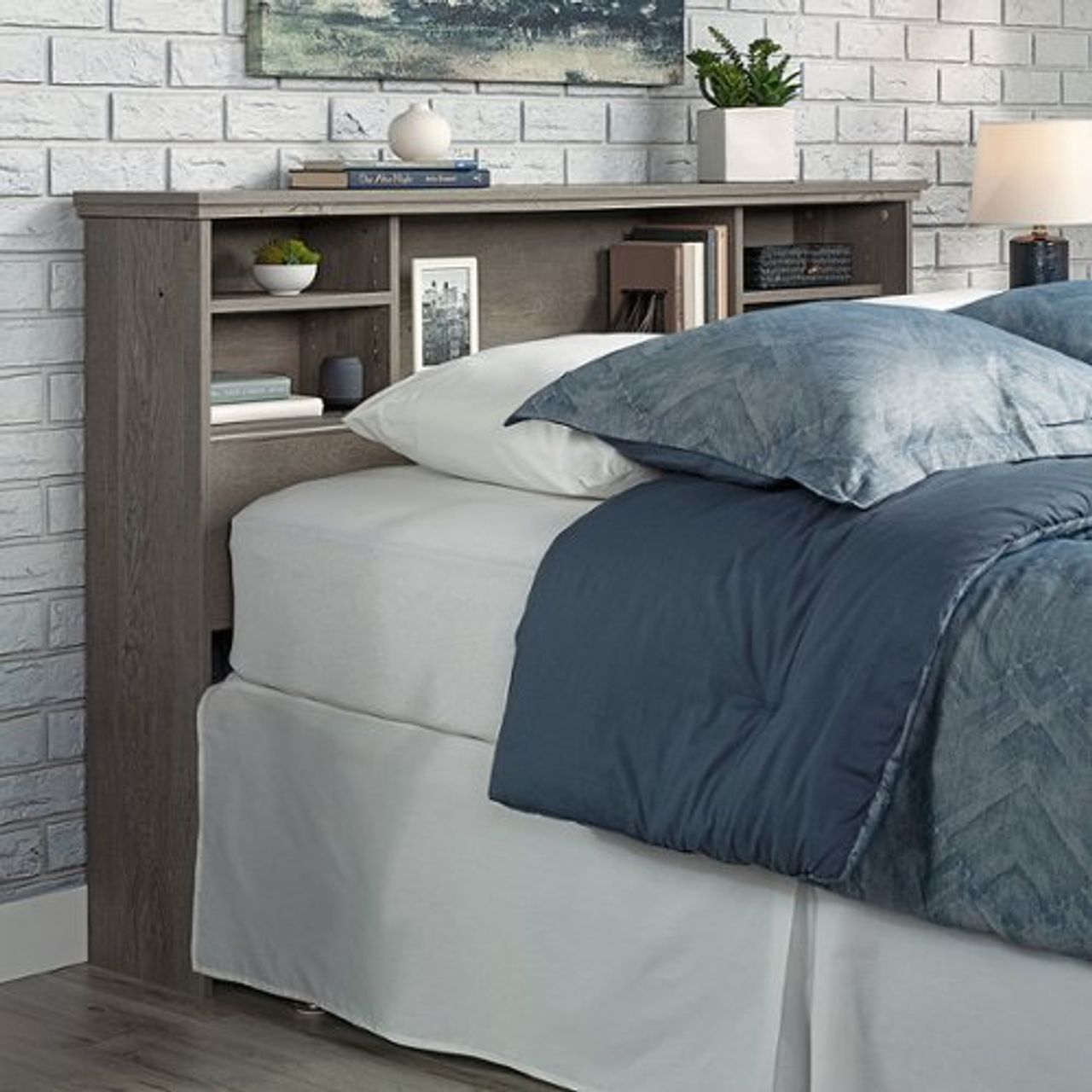 Sauder - River Ranch Bookcase Full Queen Headboard