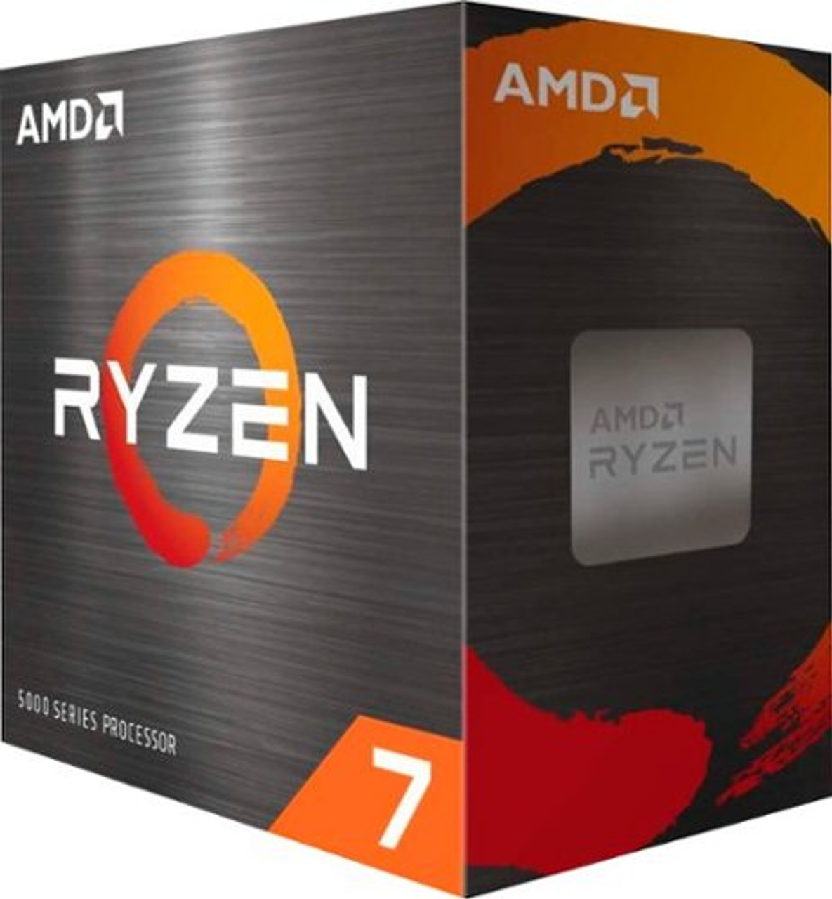 AMD Ryzen 7 5700X W/O Fan, Black - Black