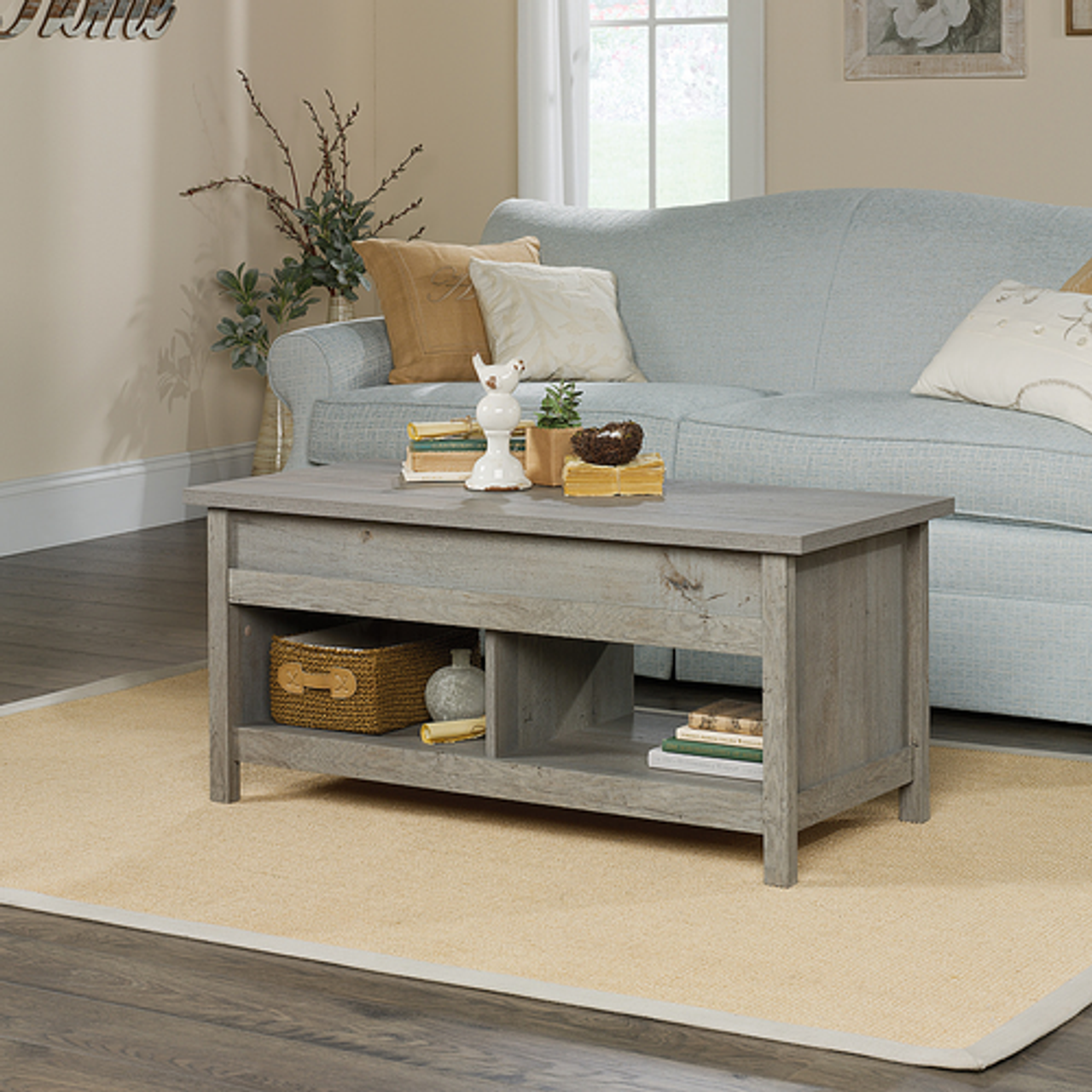 Sauder - Cannery Bridge Lift Top Coffee Table