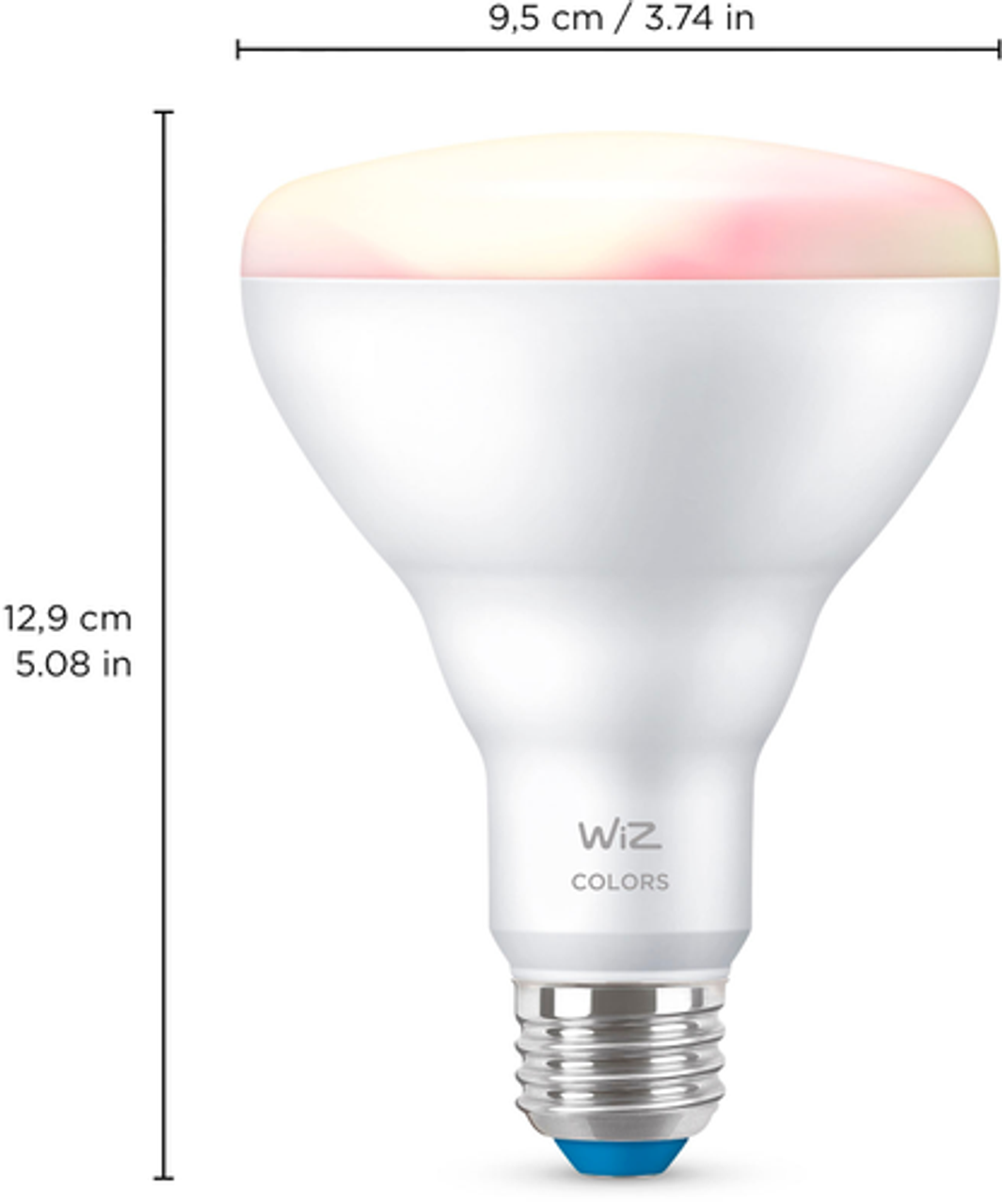 WiZ - BR30 Color and Tunable White Bulb - White
