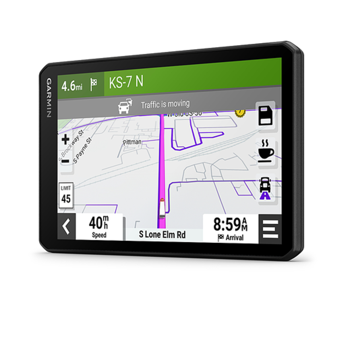 Garmin - dēzlcam OTR710 7" Trucking GPS - Black