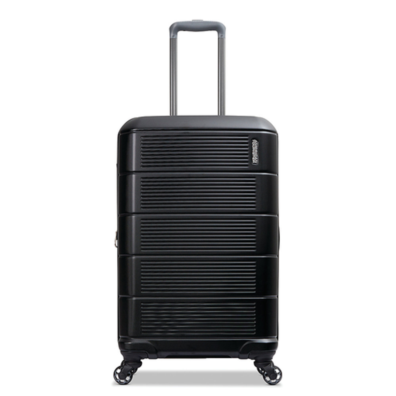 American Tourister - Stratum 2.0 24" Spinner Suitcase - Jet Black