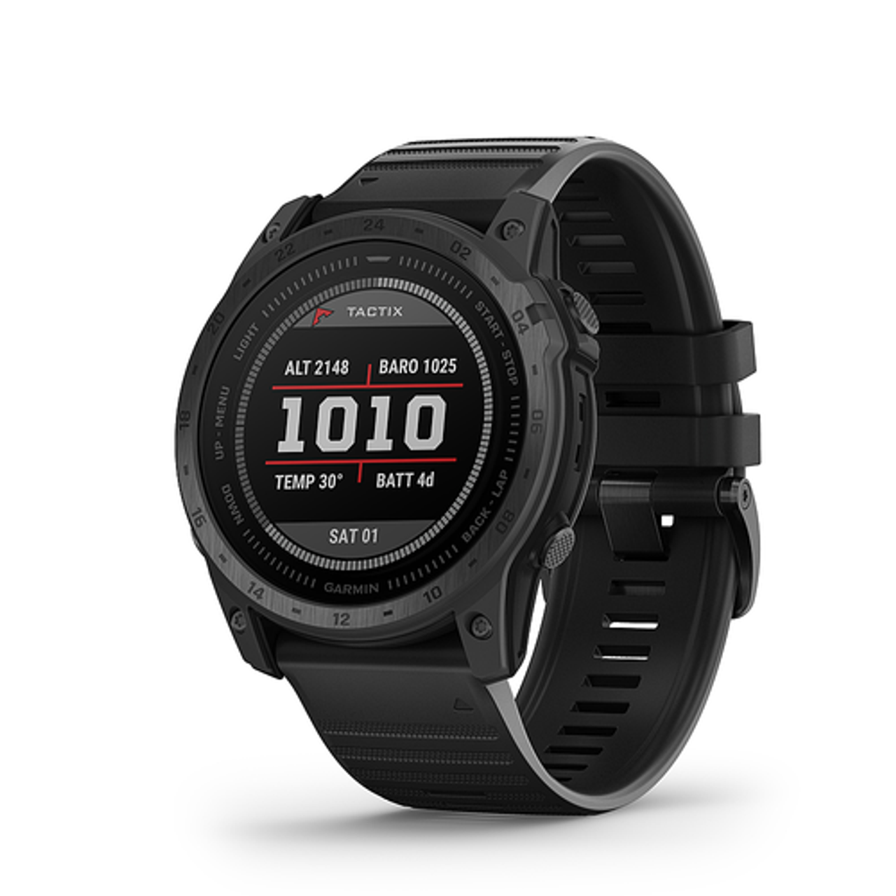 Garmin - tactix 7 Standard Edition Premium Tactical GPS Smartwatch 47 mm Fiber-reinforced polymer - Black