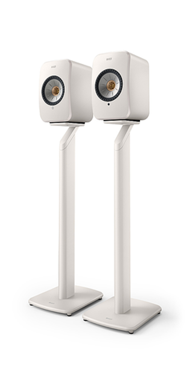 KEF - S1 Floor Stand Pair - White