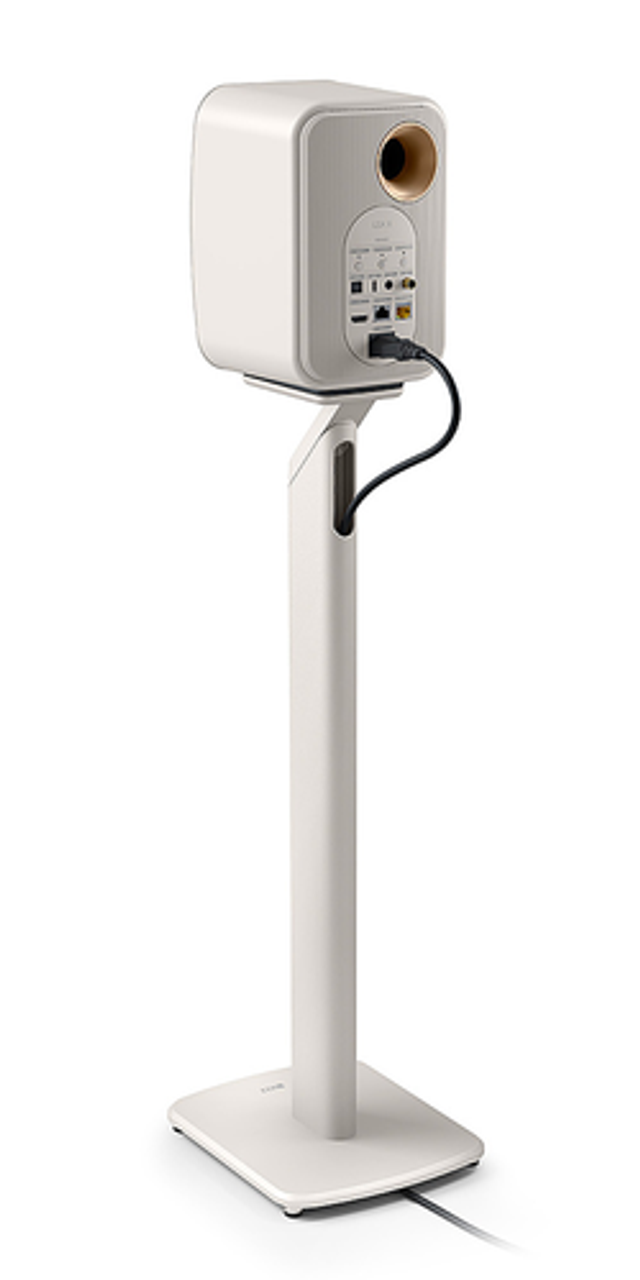 KEF - S1 Floor Stand Pair - White