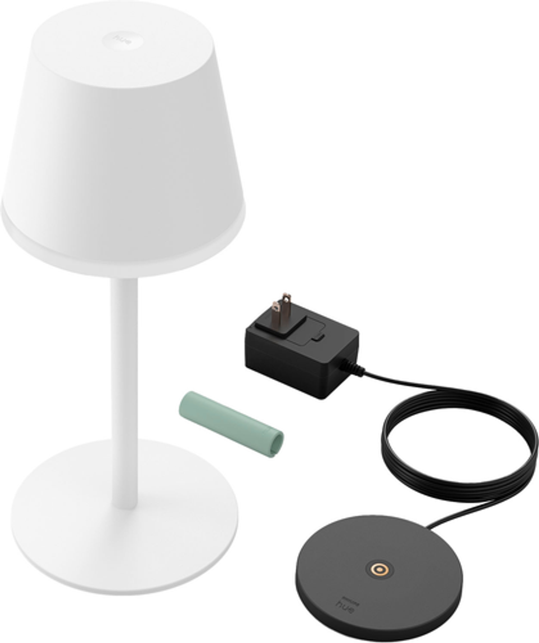 Philips - Hue Go Portable Table Lamp - White