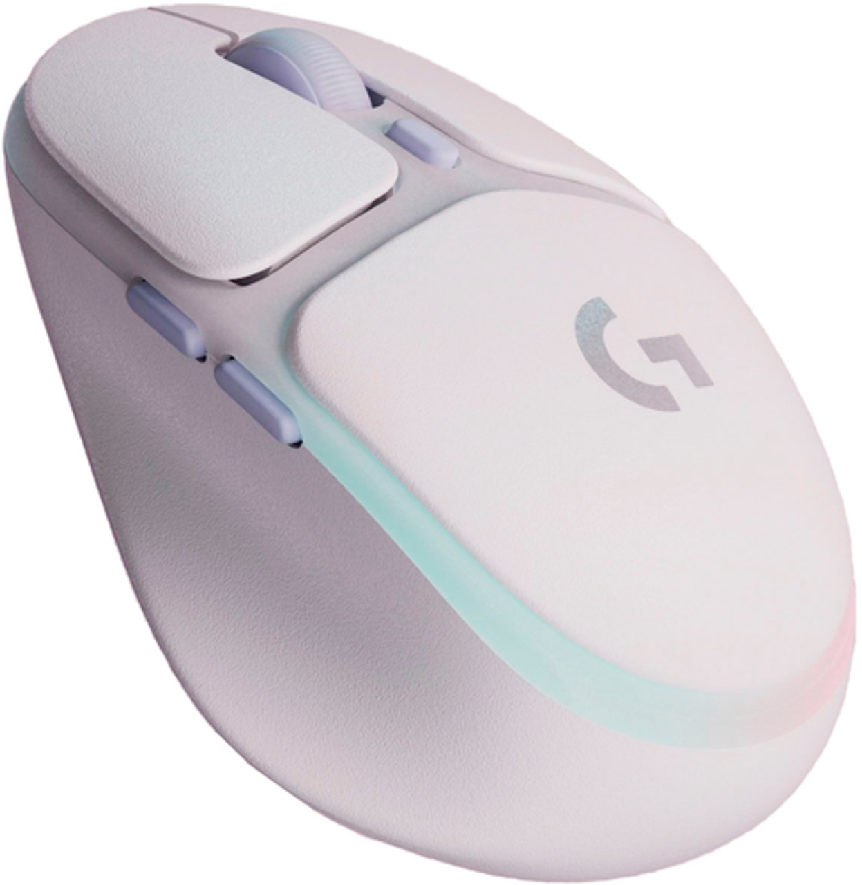 Logitech - G705 Aurora Collection Wireless Optical Gaming Mouse with Customizable LIGHTSYNC RGB Lighting - White Mist