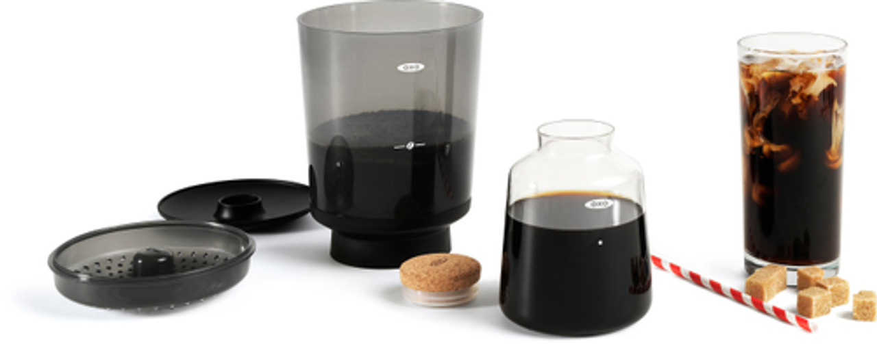 OXO - Brew Compact Cold Brew Coffee Maker - Black