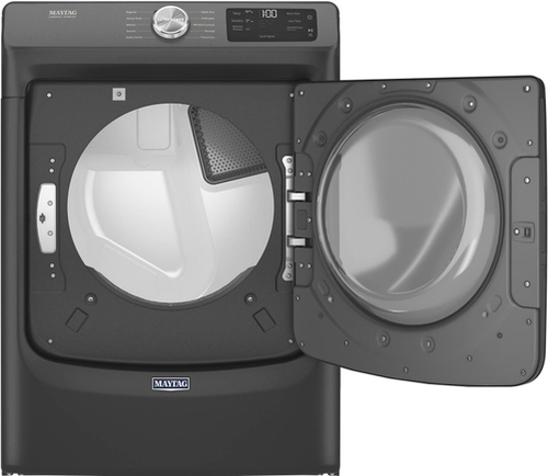 Maytag - 7.3 Cu. Ft. Gas Dryer with Extra Power Button - Volcano Black