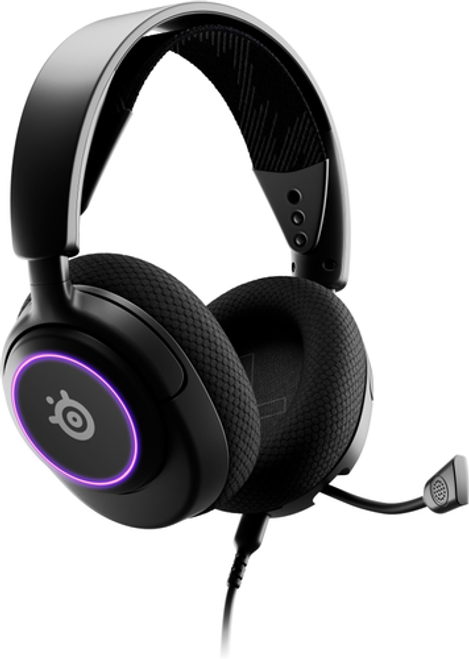 SteelSeries - Arctis Nova 3 Wired Gaming Headset for PC - Black